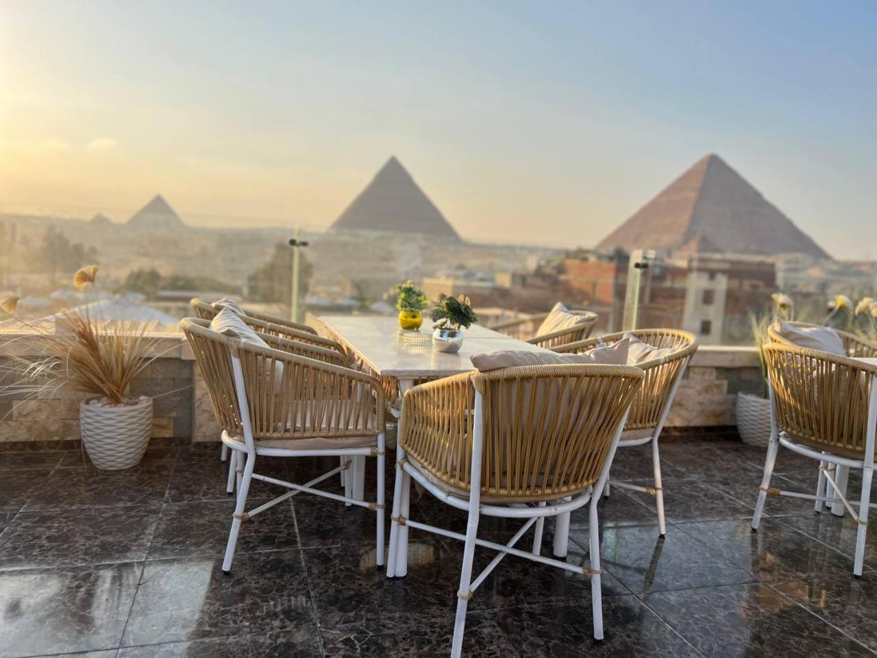 City Pyramids Inn Kafret el-Gabal Buitenkant foto