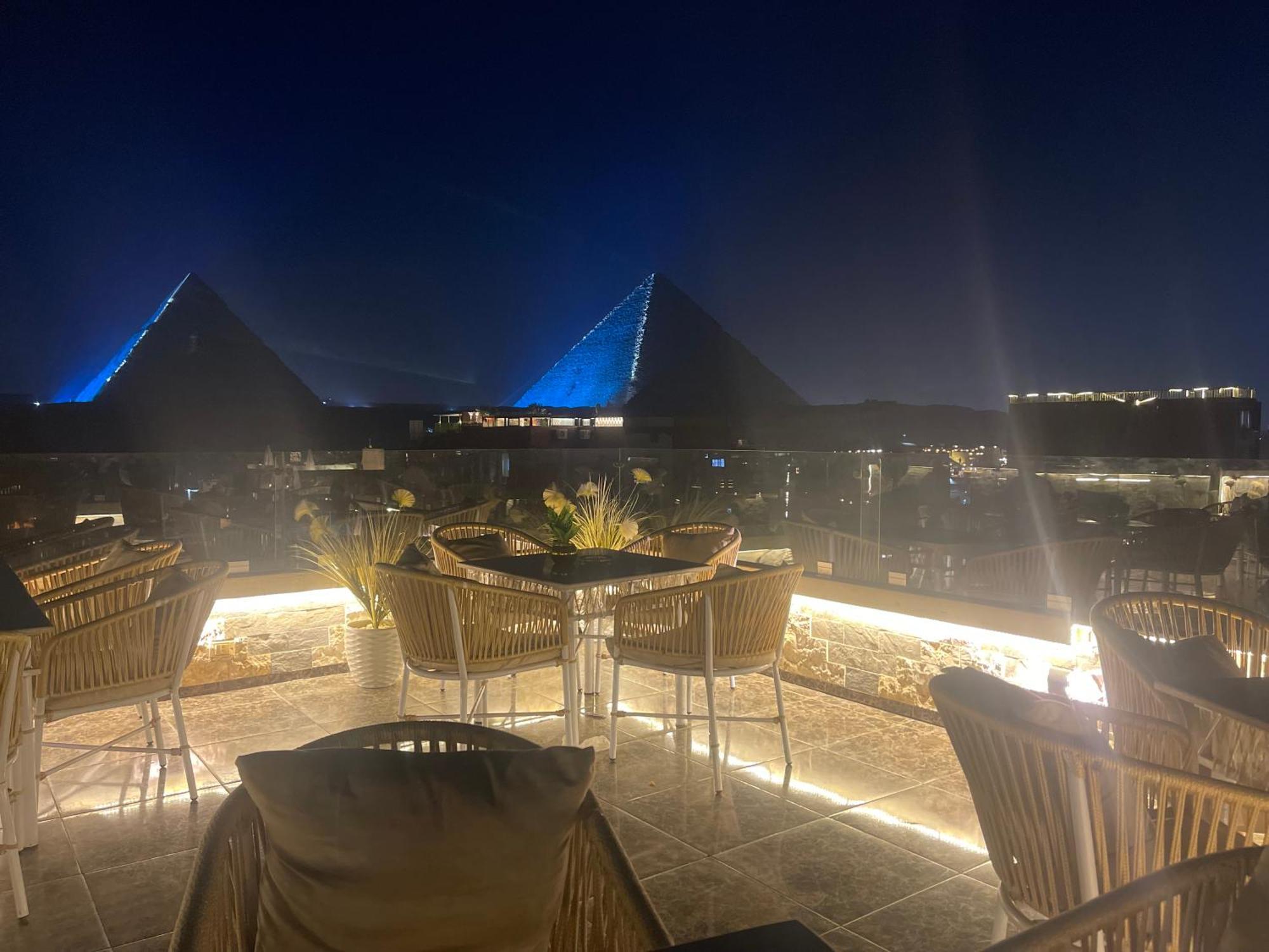 City Pyramids Inn Kafret el-Gabal Buitenkant foto